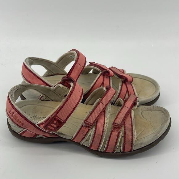 L. L. Bean Boothbay strappy outdoor hiking sandals sz 7 - Picture 3 of 10